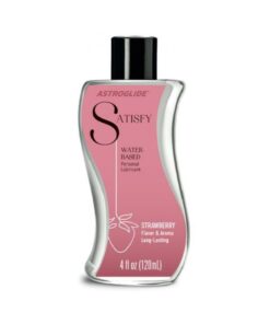 Astroglide Satisfy Strawberry 4 Oz.