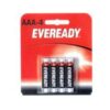 Eveready Classic Aaa 4pk