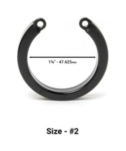 Cock Cage U-ring #2 - Black