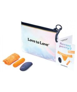 Love To Love Secret Panty 2 Neon Orange (gift Bag Packaging)