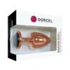 Dorcel Aluminium Bejeweled Diamond Plug - Rose Gold Large