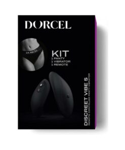 Dorcel Discreet Panty Vibe W/panty Large - Black