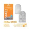 Tenga Pocket Masturbator Sleeve Hexa Brick