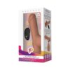 Remote Dildo W/balls Harness 8 Brown