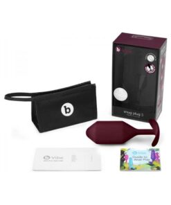 B Vibe Snug Plug 5 Dark Red (net)