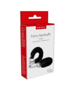 Myu Furry Handcuffs Black