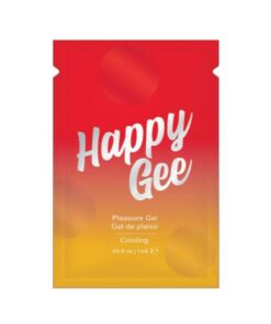 Happy Gee Cooling Pleasure Gel (bulk Pack/24 Pcs) .03 Oz Foils