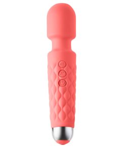 Luv Lab Lw96 Large Wand Silicone Coral