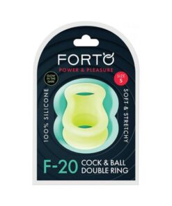 Forto F-20: Balls Stretcher Liquid Silicone 50/67 Mm Glow-in-the-dark