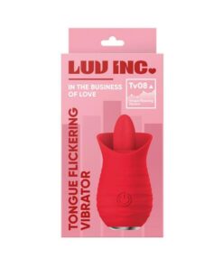Luv Inc Tv08 Tongue Flickering Vibrator Red