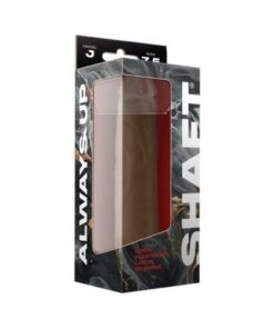 Shaft Model J Liquid Silicone Dong 7.5 In. Oak