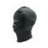 Black Spandex Hood With Silicone Ball Gag