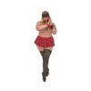 Ms Love & Bondage Sg Skirt & 2-piece Set Red Queen