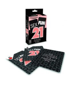 Sex Fun 21 Card Game