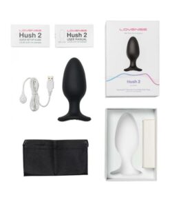 Lovense Hush 2 App-compatible Butt Plug 2.25 In.