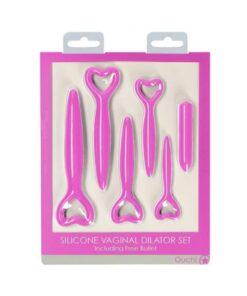 Ouch Silicone Vaginal Dilator Set - Pink