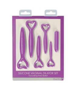 Ouch Silicone Vaginal Dilator Set - Purple