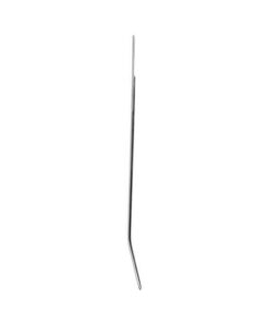 Ouch! Urethral Sounding - Metal Dilator - Curved - 4 Mm