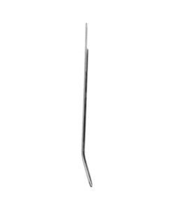 Ouch! Urethral Sounding - Metal Dilator - Curved - 6 Mm