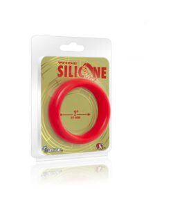 Si Wide Silicone Donut Red (2.0 In/51mm)