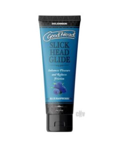 Goodhead Slick Head Glide Blue Raspberry 4 Oz.