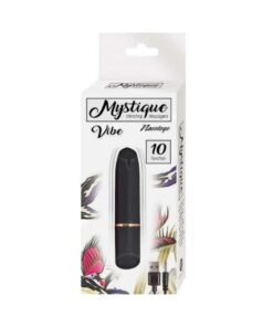 Mystique Vibrating Massager Black