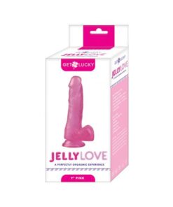 Get Lucky 7-inch Jelly Dong - Pink