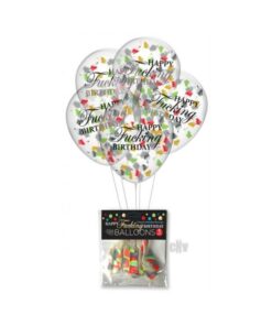 Happy Fucking Birthday Confetti Balloons