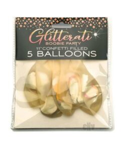 Glitterati Boobie Confetti Balloons