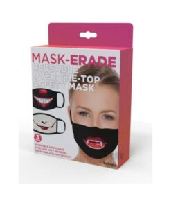 Maskerade Masks - Joker/pennywise/vampire - 3-pack
