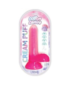 Cotton Candy Cream Puff 6 Pink
