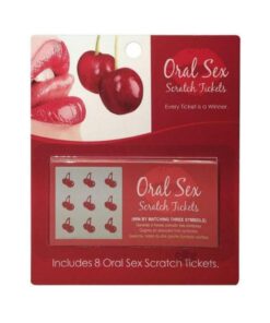 Oral Sex Scratch Tickets