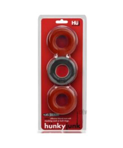 Huj3 3pk C-ring Cherry Multi
