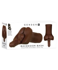 Gender X Backdoor Bash Dark With Vibrating Cockring 2.5 Lbs