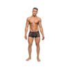 Male Power Camo Sport Net Sport Short Black Lrg