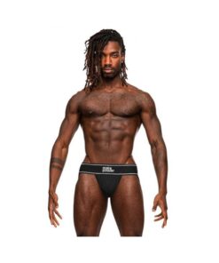 Male Power Modal Rib Jock Black L/xl