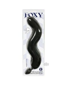 Foxy Fox Tail Plug Black