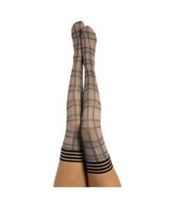 Kixies Lori Tan/Grey Plaid - Size A