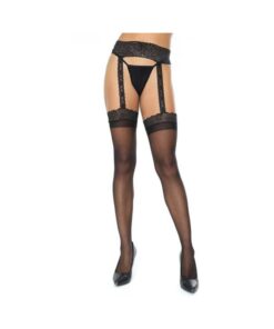 Coquette Stocking Black OS