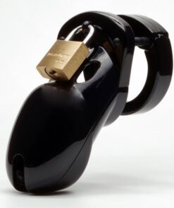 Cb-3000 Black 3in Chastity Cage W/ Complete Kit