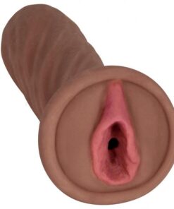 Mistress Natalia Chocolate Pubic Bone Stroker Brown