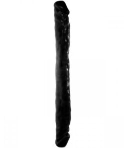 Eighteen Double Ended Dildo Black Kinx