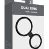 Linx Dual Ring Cock Ring Black Os
