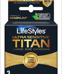 Lifestyles Ultra Sensitive Titan 3pk
