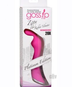 Gossip Zippy Rabbit Vibrator Pink