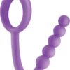 Fetish Fantasy Elite Ball Cinch With Anal Beads Purple