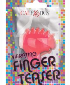 Foil Pk Vibrate Finger Teaser 24pk Pink