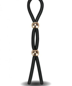 Frederick's of Hollywood Adjustable Stamina Lasso Black