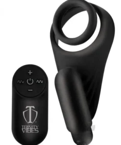 7x Silicone C-ring With Vibrating Taint Stimulator