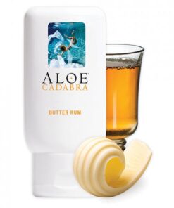 Aloe Cadabra Organic Lubricant - 2.5 Oz Bottle Butter Rum